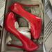 Jessica Simpson Shoes | Like New Jessica Simpson Heels, Only Worn Twice And Have Been Kept In The Box. | Color: Red | Size: 6.5