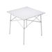 ALPS Mountaineering Camp Table Powder-Coated Aluminum Silver 8301076