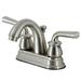 Kingston Brass Centerset Bathroom Faucet w/ Drain Assembly in Gray | 4.81 H x 4 W x 3.5 D in | Wayfair KB5618RXL