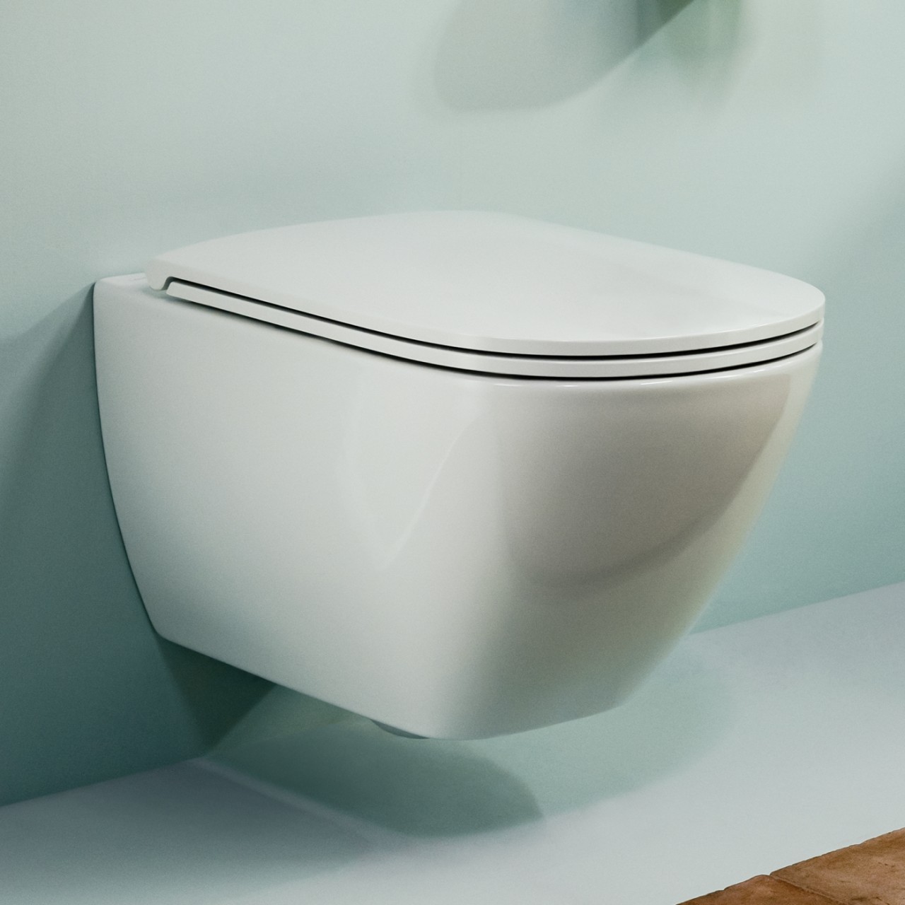 LAUFEN Tiefspül-WC wandhängend LUA 520x360, spülrandlos H8200804000001 Image