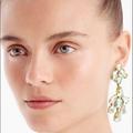 J. Crew Jewelry | J. Crew Crystal Chandelier Earrings | Color: Black | Size: Os