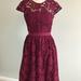 J. Crew Dresses | Burgundy J.Crew Dress Size 6 Length A Little Bit Past Knees | Color: Purple | Size: 6