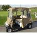 Formosacovers 4 Sides Roll Up Drivable Golf Cart Enclosure with Zippered Door