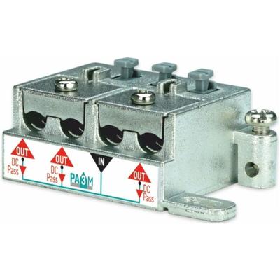 Fracarro - 287457 PA3M 3-Way Terminal Splitter pam Series tv and Satellite Band (5-2400MHz)