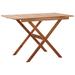 vidaXL Patio Table 43.3"x26.4"x29.1" Solid Acacia Wood
