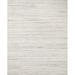 White 162 x 114 x 0.38 in Area Rug - Loloi Rugs Jamie Abstract Hand-Loomed Area Rug in Ivory/Dove /Jute & Sisal | 162 H x 114 W x 0.38 D in | Wayfair