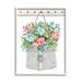 Stupell Industries Blue & Pink Blooming Roses Spring Plant Basket Oversized Wall Plaque Art By Cindy Jacobs Wood in Brown | 20 H x 16 W in | Wayfair