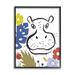 Stupell Industries Hippopotamus Botanical Jungle Drawing Safari Portrait Oversized Wall Plaque Art By Abi Hall in Brown | Wayfair ak-797_fr_16x20