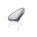 Innit Patio Chair Wicker/Rattan in White | 36 H x 30 W x 36 D in | Wayfair i01-03-06