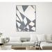 Orren Ellis Nautical Flags – Gray - 1 by Lori Dubois - Floater Frame Print on Canvas Metal in Gray/White | 32 H x 24 W x 2 D in | Wayfair