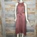 Free People Dresses | Free People Velvet By Abraham And Spencer Edana Maxi Dress Mauve Size Medium | Color: Pink | Size: M