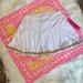 Lilly Pulitzer Skirts | Lilly Pulitzer Luxletic Resort White Skort With Gold Xs Tennis Rare | Color: Gold/White | Size: Xs