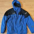 Columbia Jackets & Coats | Columbia Snow Jacket | Color: Black/Blue | Size: L