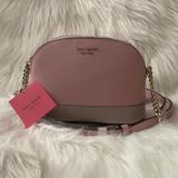 Kate Spade Bags | Kate Spade Small Spencer Dome Leather Crossbody Bag In Tutu Pink | Color: Gold/Pink | Size: Os