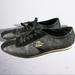 Coach Shoes | Coach Ivy Sneaker Black Logo Sz 7.5 See Description | Color: Black | Size: 7.5