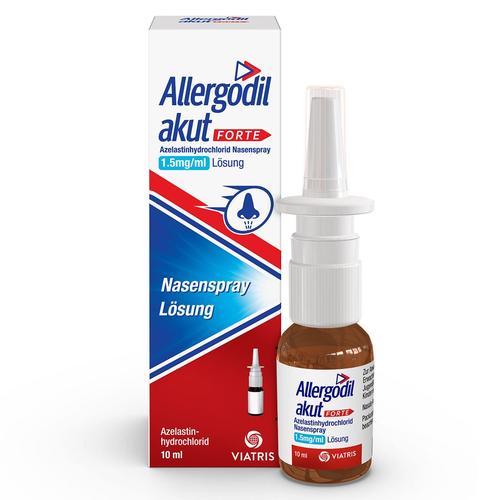 Allergodil akut forte 1,5 mg/ml Nasenspray Lösung 10 ml