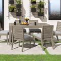 "Sustain Outdoor Rectangle Dining Table, 66""W - HomeStyles 5675-31"