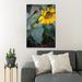 Gracie Oaks Yellow Sunflower In Bloom During Daytime 41 - 1 Piece Rectangle Graphic Art Print On Wrapped Canvas in Green/Yellow | Wayfair