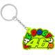 VR46 Classic 46 The Doctor Keychain, yellow
