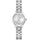 Caravelle Designed by Bulova Women's Stainless Steel Bracelet Watch 24mm - Silver-tone