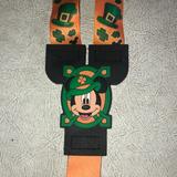 Disney Accessories | Disney St Patrick’s Mickey/Minnie Lanyard Nwt | Color: Gold/Green | Size: Os
