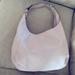 Michael Kors Bags | Final Sale”Fantastic Leather Big Buckle Hobo Michael Kors Bag!! | Color: Cream | Size: 14x16