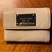 Michael Kors Bags | Michael Kors Mini Wallet 4,1x3,1” Pre-Owned, Good Condition | Color: Cream | Size: 4,1x3,1”