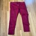 American Eagle Outfitters Jeans | Ae Burgundy Jeggings | Color: Red | Size: 12p