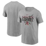 Men's Nike Heathered Gray Arizona Diamondbacks Local Team T-Shirt