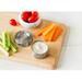 Lunchbots Set Of 3 - 1.5 Oz Dips, Leak-Proof Condiment Holders, Floral Stainless Steel in Blue/Gray/Green | 1.25 H x 2 W x 2 D in | Wayfair