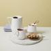 Daily Starters By Magenta Morning Tea + Brew System Ceramic/Earthenware & Stoneware in Brown/White | 6 H x 3.5 W in | Wayfair 8129