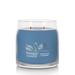 YANKEE CANDLE Signature Warm Luxe Cashmere Scented Jar Candle Soy, Cotton in Blue | 4.63 H x 3.7 W x 3.7 D in | Wayfair 1630673