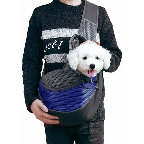 Triomphe - Hundetragetasche, Tragetuch für Hunde und Katzen mit verstellbarem Schultergurt und