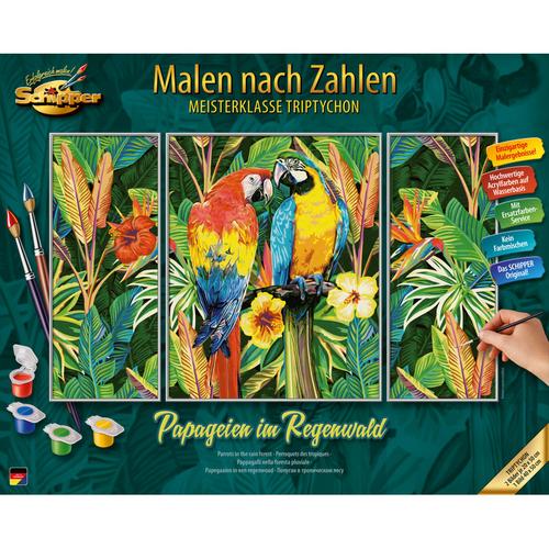 Mnz - Papageien Im Regenwald (Triptychon)