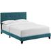 Copper Grove Belimanastir Queen Upholstered Velvet Bed