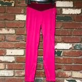 Free People Pants & Jumpsuits | Free People Movement Berry Leggings Color-Block Waist Nwt Size S | Color: Pink | Size: S