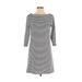 Gap Outlet Casual Dress: Blue Stripes Dresses - Women's Size Small