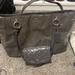 Coach Bags | Gently Used Coach Patent Leather Purse And Wallet | Color: Gray | Size: Os