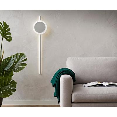 DELIFE Wandleuchte Indici 28W 105x30 cm silber LED 28W, Leuchten Image