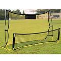 Portable Soccer Rebounder Net 2-in-1 Training Goal Shot Precision Football Volleyball Training Football Goal Trainer Practice for Kids and Adults