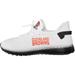 Men's FOCO Cleveland Browns Gradient Sole Knit Sneakers