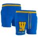 Men's NBA x Keiser Clark Royal/Yellow Golden State Warriors No Caller ID Knit Shorts