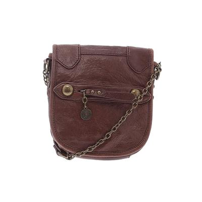Bernardo Fashions Crossbody Bag: Brown Solid Bags