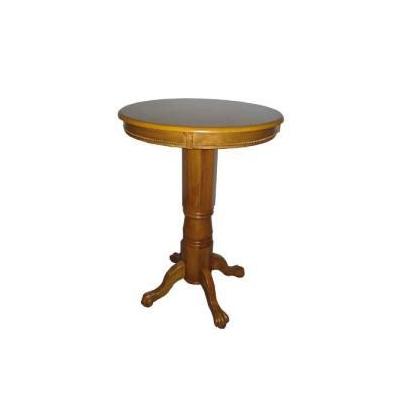 Boraam 71642 Florence Pedestal Pub Table - Fruitwood