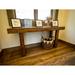 Loon Peak® Brandun 56" Console Table Wood in Brown | 18 H x 56 W x 33 D in | Wayfair 58C3B03A7EA54C988F35A416DA7130FB