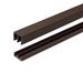 Outwater Plastic 1.375" Thick 1.375" Wide 36" Length Molding Track Plastic Trim | 36 H x 1.375 W x 1.375 D in | Wayfair 140-BR-48-1
