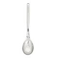 KitchenAid® Premium Slotted Spoon w/ Hang Hook, 13.3-Inch, Stainless Steel in Gray | Wayfair KM004OHSSA