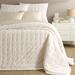 Pine Cone Hill Marshmallow Ivory Reversible Modern & Contemporary Comforter Polyester/Polyfill in White | Twin Comforter | Wayfair PC2907-T