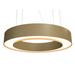 Accord Lighting Accord Studio Cylindrical 23 Inch LED Large Pendant - 1285LED.38