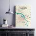 17 Stories Hanoi City Map Graphic Art Paper in Green | 27.6 H x 19.7 W x 0.05 D in | Wayfair 9A1AFBB0B3274DCE9032C369C9E5AB2C